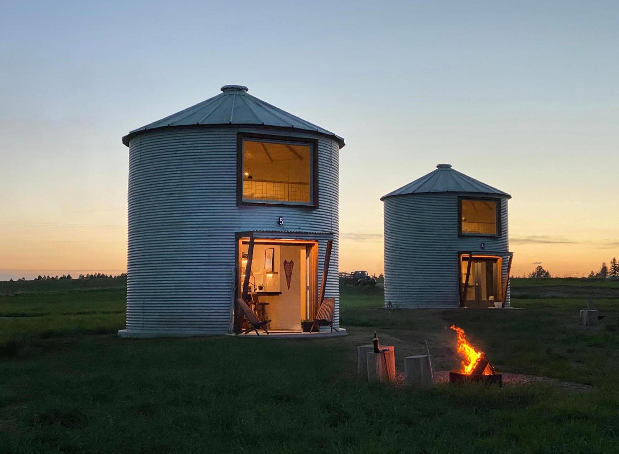 Clark Farm Silos - 5 Silo Mountain View Retreat Kalispell Extérieur photo
